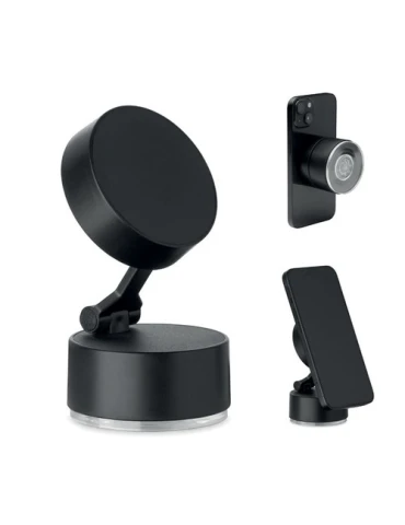 MAGPHONE Support magnétique téléphone Matières : ABS Couleurs : noir