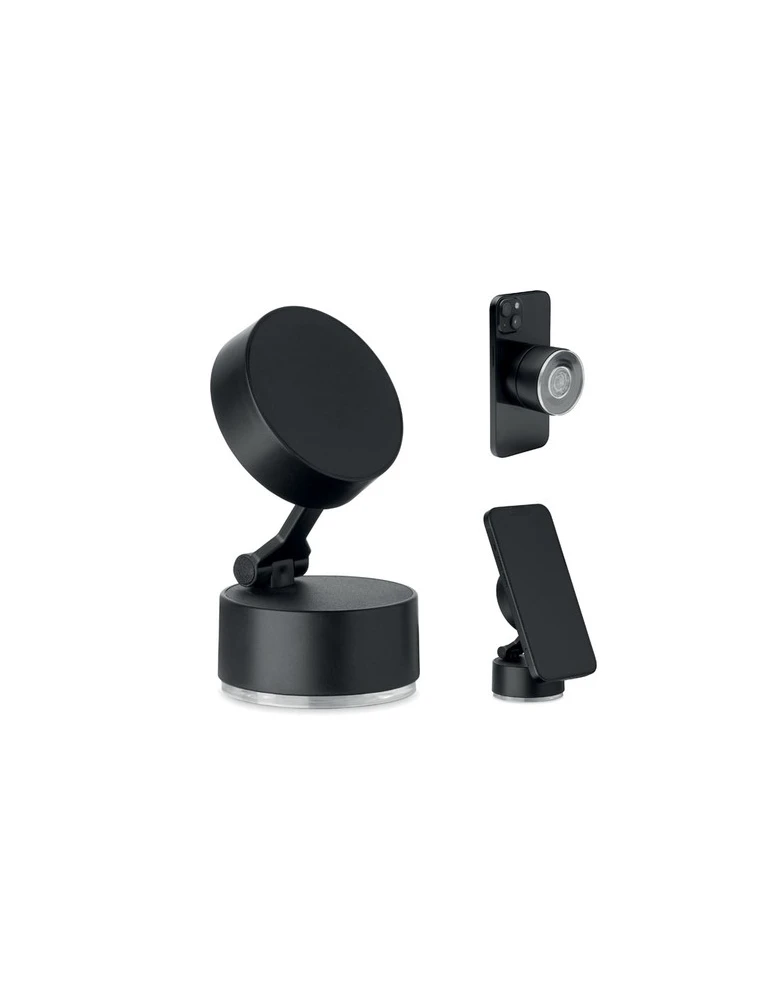 MAGPHONE Support magnétique téléphone Matières : ABS Couleurs : noir