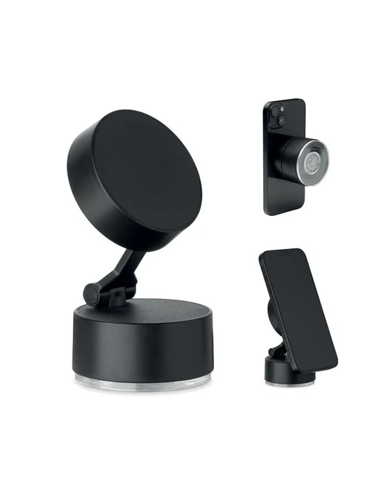 MAGPHONE Support magnétique téléphone Matières : ABS Couleurs : noir