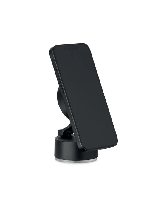 MAGPHONE Support magnétique téléphone Matières : ABS Couleurs : noir goodies publicitaire durable