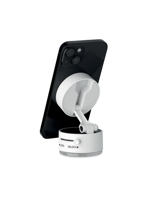 MAGPHONE Support magnétique téléphone Matières : ABS Couleurs : blanc livraison express 24h 48h