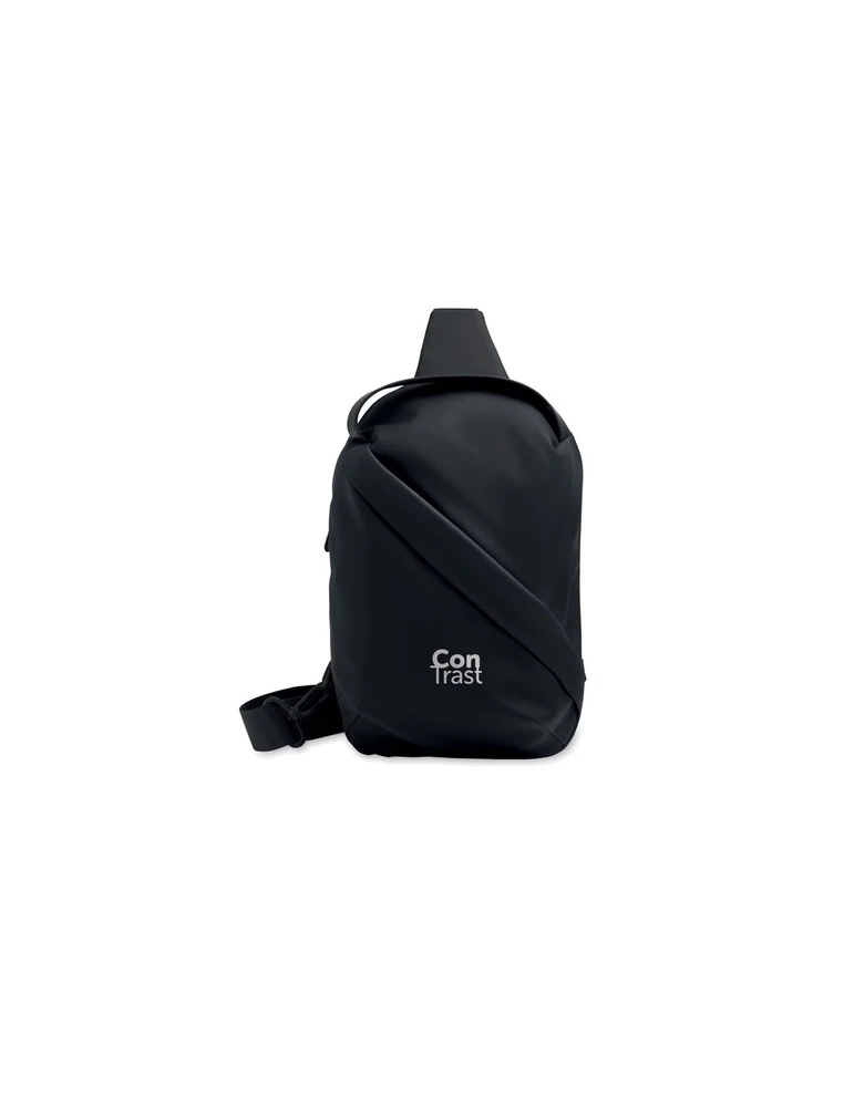 DAY Sac souple en PU Couleurs : noir personnalisable avec votre logo