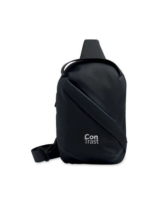 DAY Sac souple en PU Couleurs : noir personnalisable avec votre logo