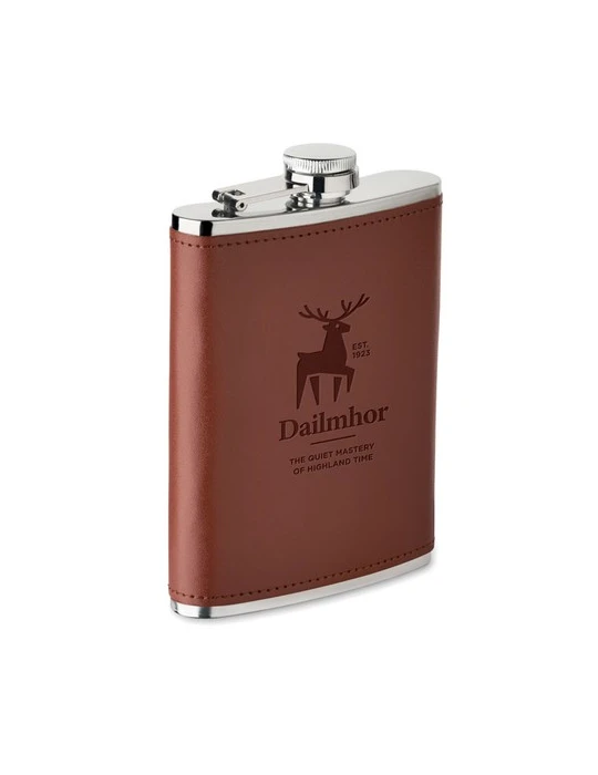 SLIMMY Flasque 200 ml Couleurs : marron objet promotionnel éco-responsable
