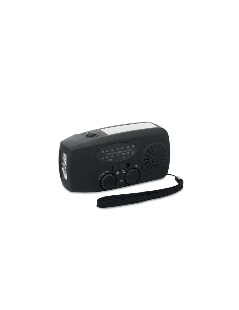 ONDA Radio portable avec torche LED