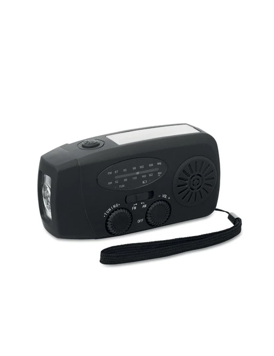 ONDA Radio portable avec torche LED