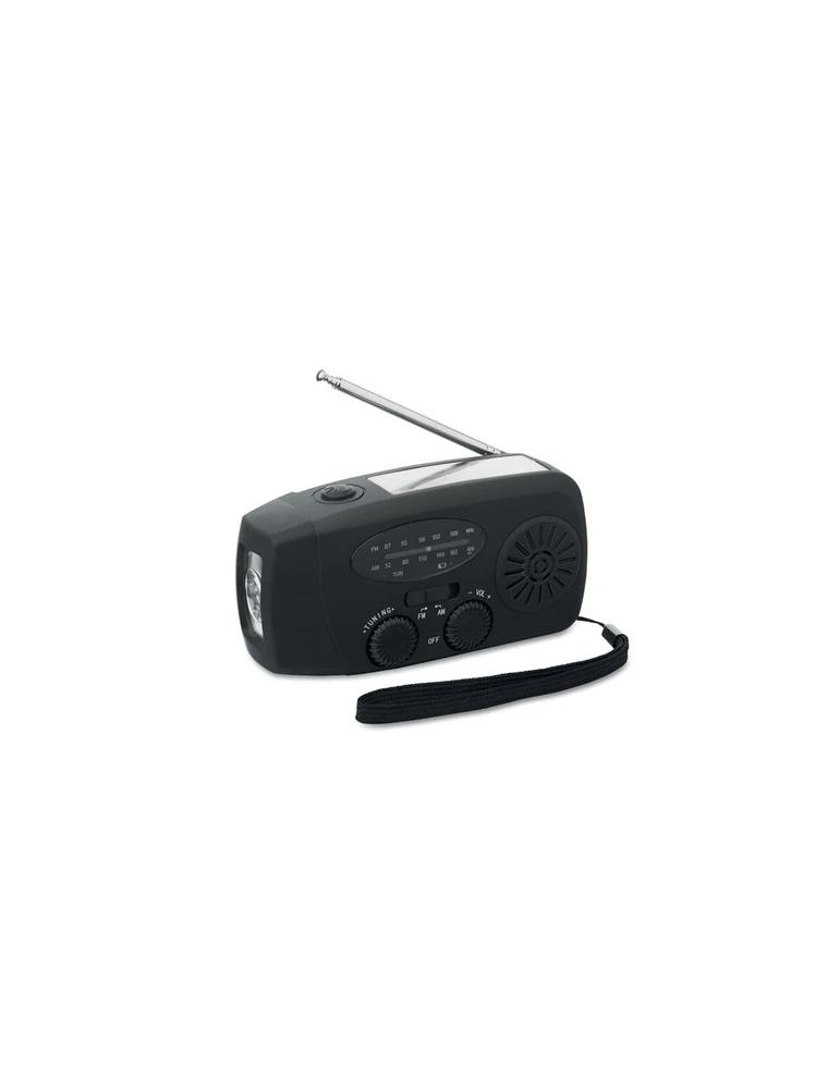 ONDA Radio portable avec torche LED