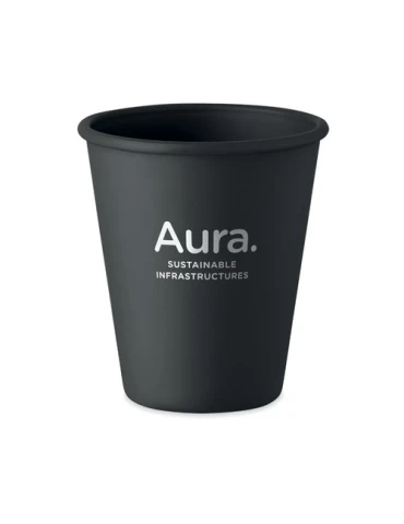 CUPFUL Gobelet en PLA simple paroi Couleurs : noir 2