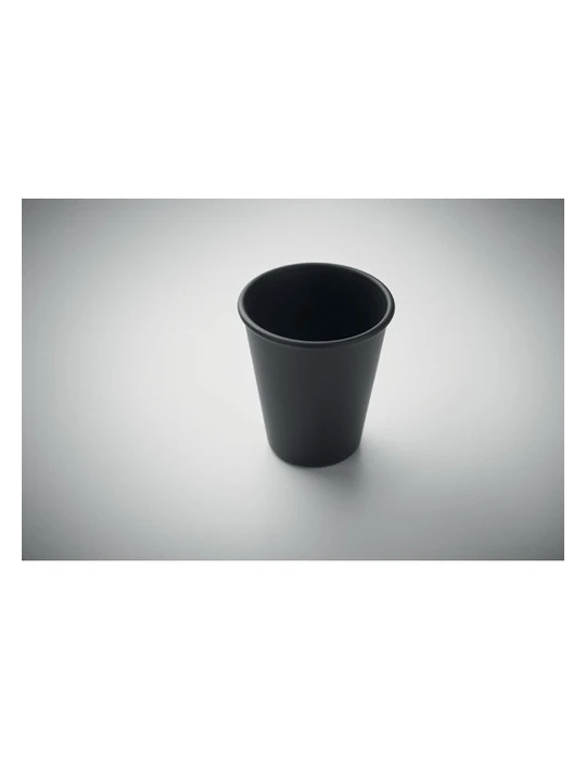 CUPFUL Gobelet en PLA simple paroi Couleurs : noir accessoire événementiel unique