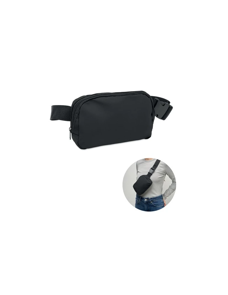 KOROVIN WAIST Sac banane en polyester 210D Couleurs : noir