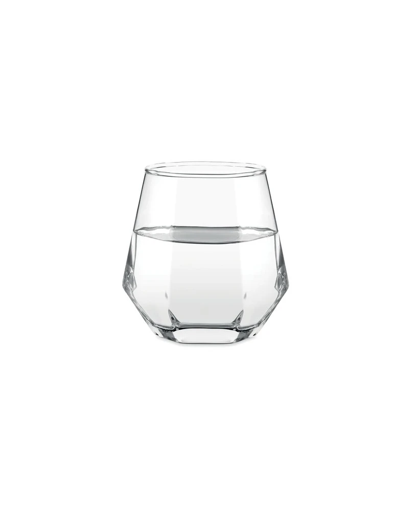 KIMBERO Verre biseauté 300 ml Couleurs : transparent