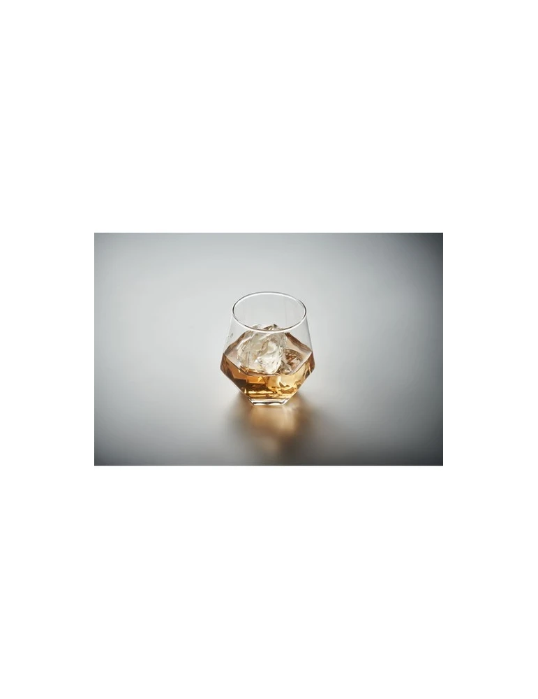 KIMBERO Verre biseauté 300 ml Couleurs : transparent cadeau entreprise pas cher