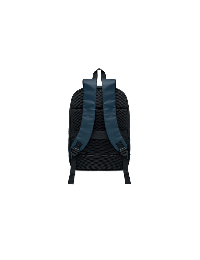 XPANDA Sac à dos extensible 600D RPET Couleurs : bleu impression haute définition