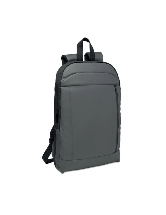 XPANDA Sac à dos extensible 600D RPET Couleurs : pierre personnalisable avec votre logo