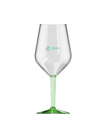 HappyGlass Lady Abigail Trans Verre à Vin Tritan 470 ml Matières : tritan Couleurs : vert translucide Contenance : 470 ml