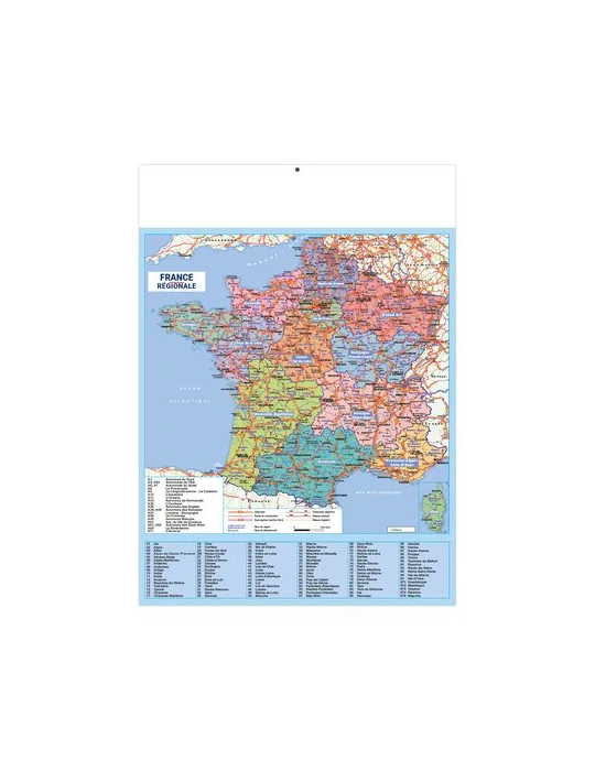 MARIANNE ROUGE 2026 - MIDI 335 x 430 mm - CC REMBORDE - VERSO CUISINE - SANS MARQUAGE - IDENTIQUE RECTO VERSO objet promotionnel