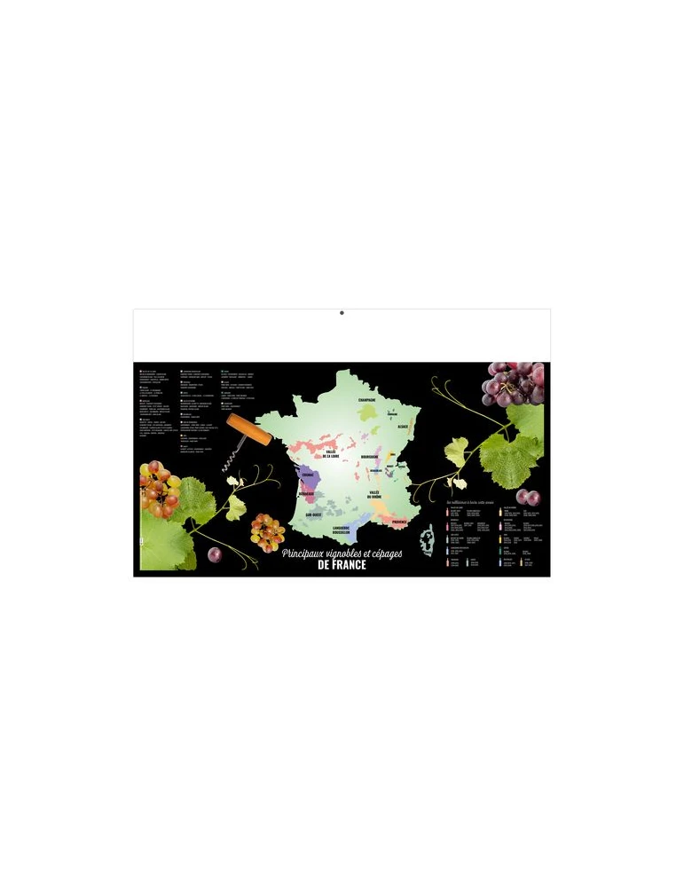 LIBRE CHOIX NORDISTE 2026 - MAXI 650 x 405 mm - LEGER 400G - DOS CUISINE - SANS MARQUAGE - 1 TROU EN TETE personnalisation rapid