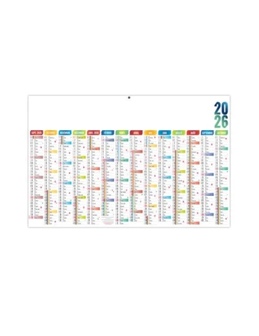 SCO-CASIMIR 2026 - MAXI 650 x 405 mm - LEGER 400G - DOS URGENCE - SANS MARQUAGE - 1 TROU EN TETE 2