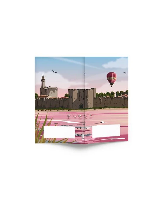 AGENDA ECO POCHE 2026 - THEME VINTAGE-2 - 95 x 165 mm - QUINZAINIER 64 PAGES - COUVERTURE 380g QUADRI PAGES 1 ET 4 - PELLICULAGE