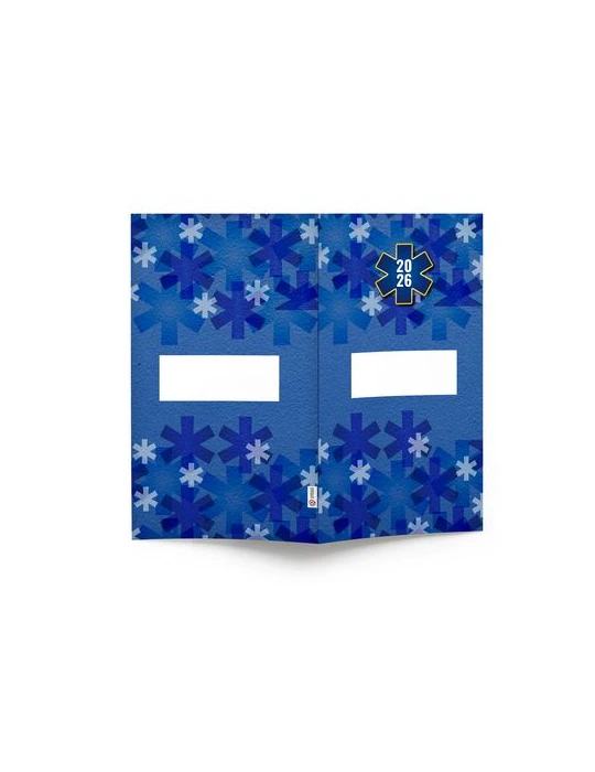 AGENDA ECO POCHE 2026 - THEME PHARMA-1 - 95 x 165 mm - QUINZAINIER 64 PAGES - COUVERTURE 380g QUADRI PAGES 1 ET 4 - PELLICULAGE 