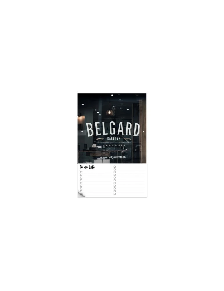 BLOC SUSPENDU MAGNETIQUE - MAXI 205x310mm - SANS DECOUPE - BLOC 30 FEUILLETS VIERGES