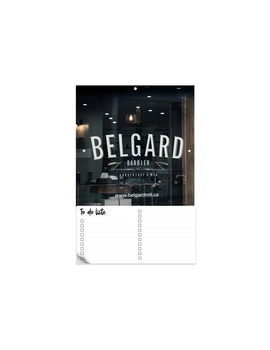 BLOC SUSPENDU MAGNETIQUE - MAXI 205x310mm - SANS DECOUPE - BLOC 30 FEUILLETS VIERGES