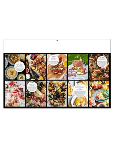 LIBRE CHOIX CORSE 2026 - MAXI 650 x 405 mm - LEGER 400G - DOS CUISINE - SANS MARQUAGE - 1 TROU EN TETE 2