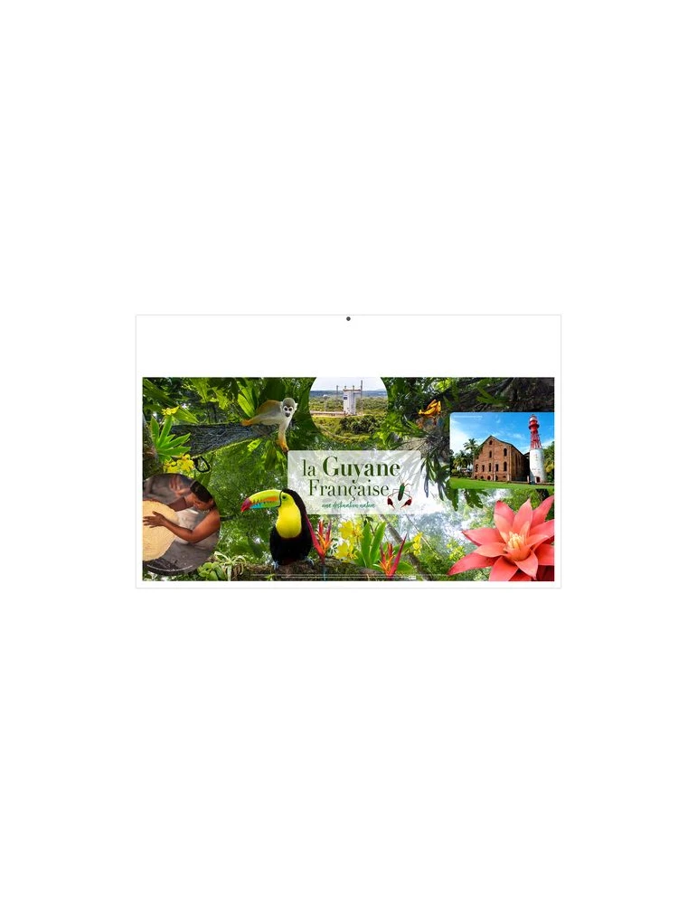 LIBRE CHOIX AUVERGNAT 2026 - MAXI 650 x 405 mm - LEGER 400G - DOS CUISINE - SANS MARQUAGE - 1 TROU EN TETE goodies publicitaire 