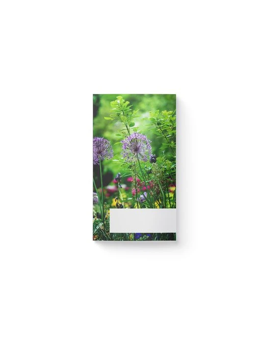 AGENDA ECO POCHE 2026 - THEME JARDIN-1 - 95 x 165 mm - QUINZAINIER 64 PAGES - COUVERTURE 380g QUADRI PAGES 1 ET 4 - PELLICULAGE 