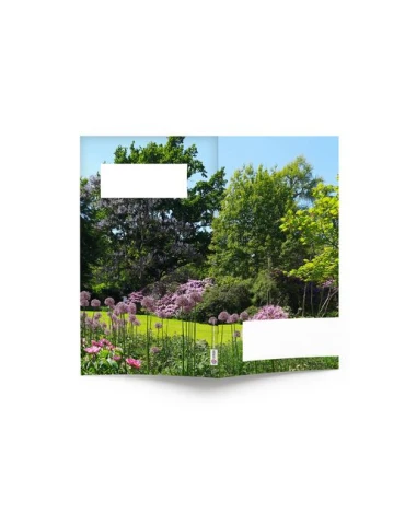 AGENDA ECO POCHE 2026 - THEME JARDIN-1 - 95 x 165 mm - QUINZAINIER 64 PAGES - COUVERTURE 380g QUADRI PAGES 1 ET 4 - PELLICULAGE  2