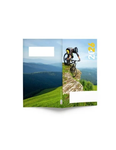 AGENDA ECO POCHE 2026 - THEME EXTREME-1 - 95 x 165 mm - QUINZAINIER 64 PAGES - COUVERTURE 380g QUADRI PAGES 1 ET 4 - PELLICULAGE 2