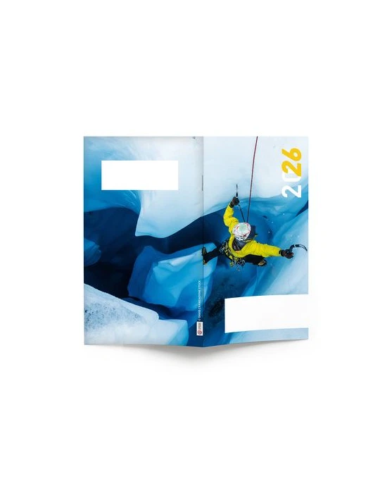 AGENDA ECO POCHE 2026 - THEME EXTREME-1 - 95 x 165 mm - QUINZAINIER 64 PAGES - COUVERTURE 380g QUADRI PAGES 1 ET 4 - PELLICULAGE