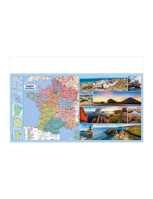 LIBRE CHOIX NORMAND 2026 - MAXI 650 x 405 mm - LEGER 400G - DOS CUISINE - SANS MARQUAGE - 1 TROU EN TETE objet promo petit budge