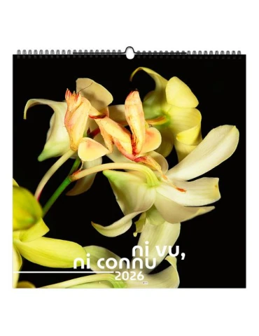 NI VU, NI CONNU 2026 - SMALL 330 x 330 mm - MARQUAGE 1 COULEUR - RELIURE BAGUETTE