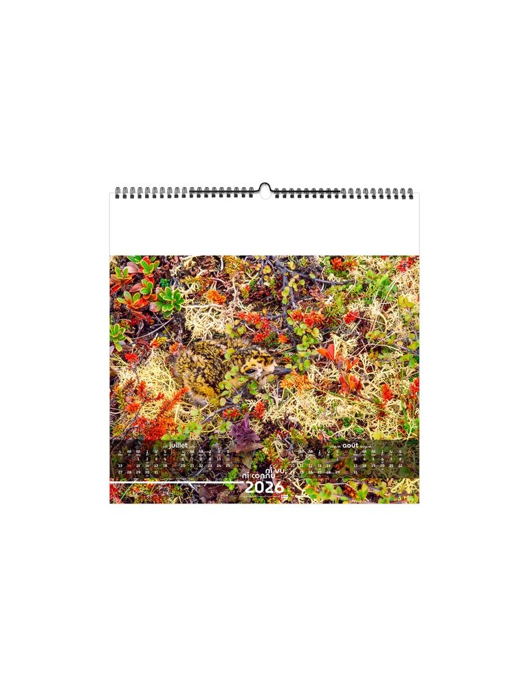 NI VU, NI CONNU 2026 - SMALL 330 x 330 mm - MARQUAGE 1 COULEUR - RELIURE BAGUETTE objet publicitaire robuste