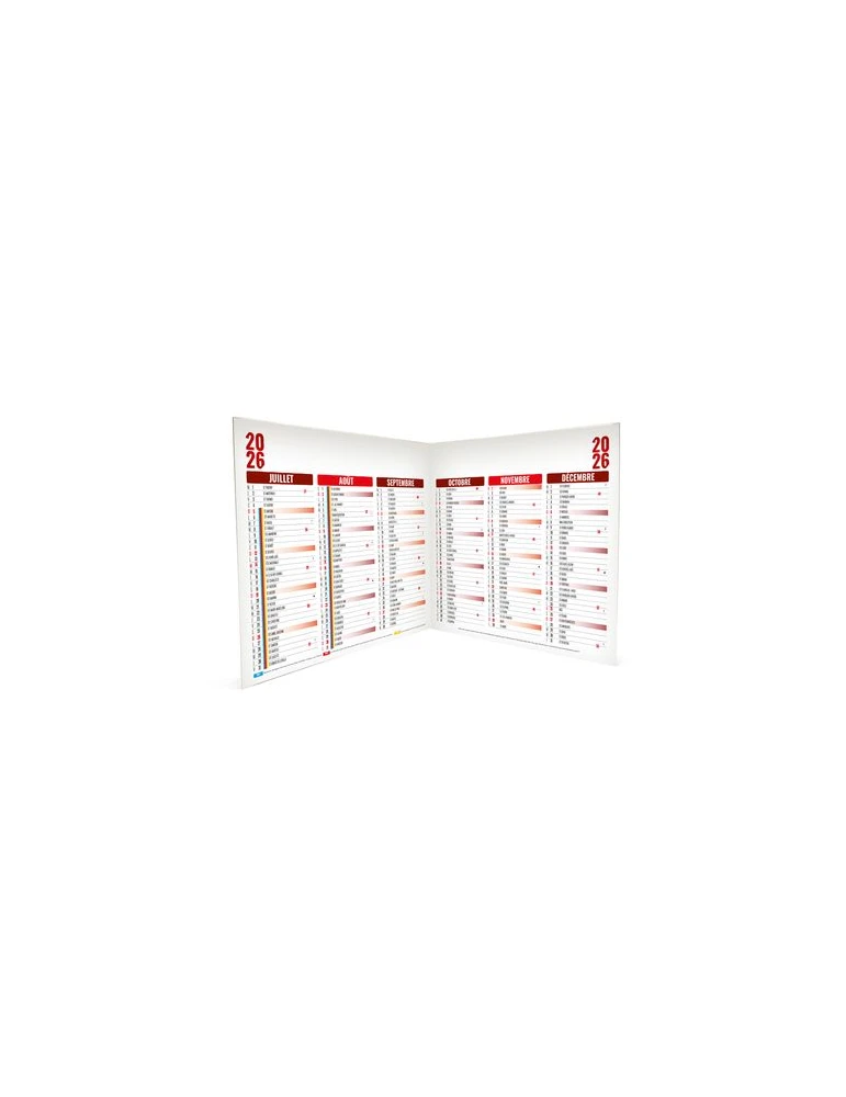 ORIGAMI CARRE ROUGE 2026 - CC REMBORDE - MARQUAGE 1 COULEUR - IDENTIQUE RECTO VERSO