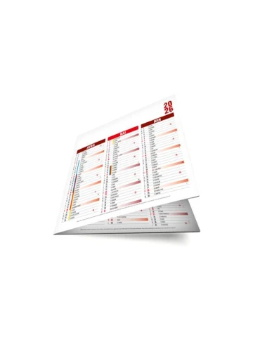 ORIGAMI CARRE ROUGE 2026 - CC REMBORDE - MARQUAGE 1 COULEUR - IDENTIQUE RECTO VERSO 2