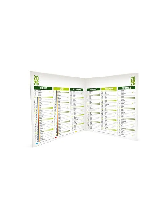 ORIGAMI CARRE VERT 2026 - CC REMBORDE - MARQUAGE 1 COULEUR - IDENTIQUE RECTO VERSO