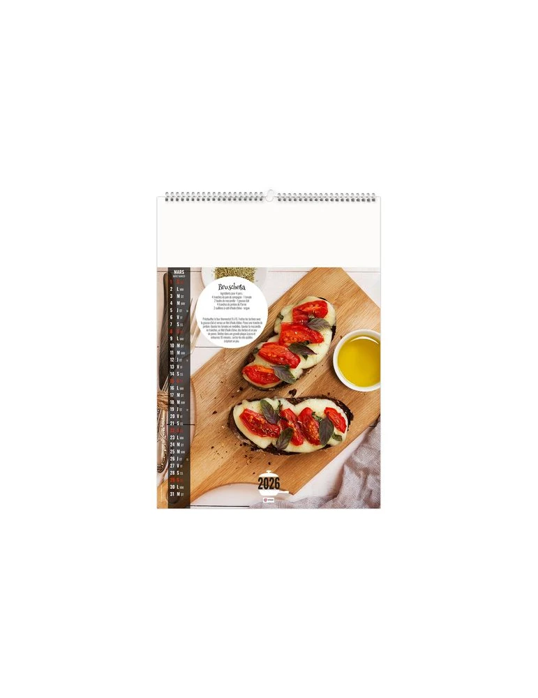 CUISINE PARTAGÉE 2026 - MARQUAGE 1 COULEUR impression haute définition