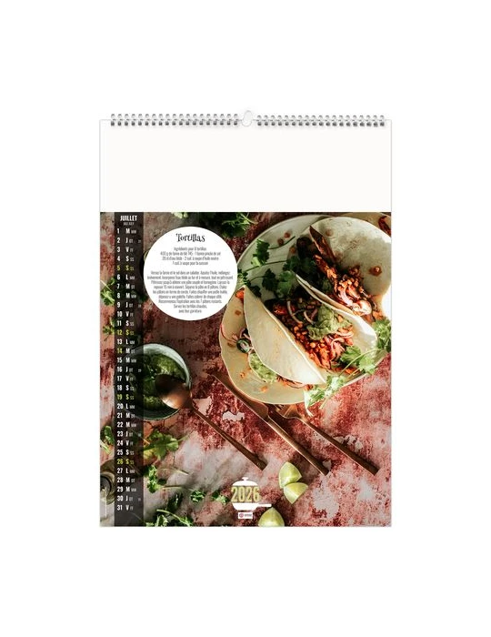 CUISINE PARTAGÉE 2026 - MARQUAGE 1 COULEUR cadeau collaborateur premium