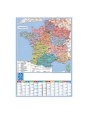 PLANNING REGIONS 2026 - XXL 500X700 MM LEGER 400G - RECTO SEUL - SANS MARQUAGE