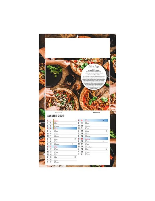 PLAQUE 1 VUE NICOLAS 2026 - DOS CARTON - BLOC B2 - SANS MARQUAGE