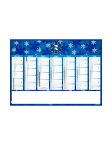 MATTHIEU 2026 - MIDI 430 x 335 mm - LEGER 400G - SANS MARQUAGE - 1 TROU EN TETE 2