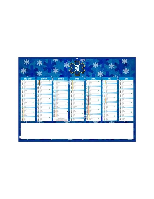 MATTHIEU 2026 - MIDI 430 x 335 mm - LEGER 400G - SANS MARQUAGE - 1 TROU EN TETE