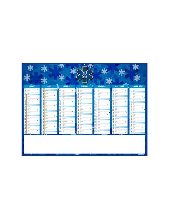 MATTHIEU 2026 - MIDI 430 x 335 mm - LEGER 400G - SANS MARQUAGE - 1 TROU EN TETE