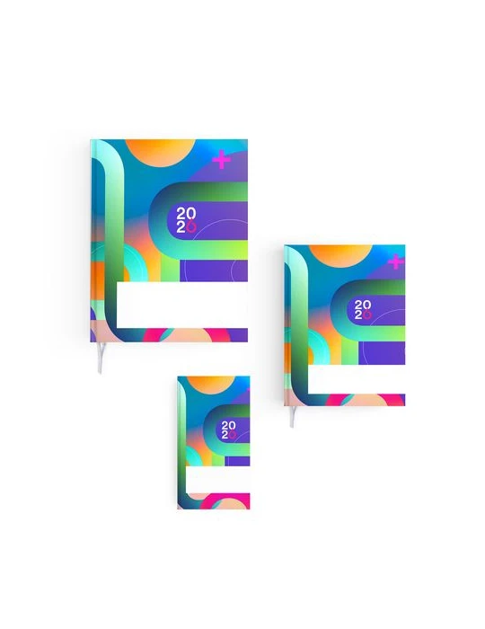 AGENDA EMBOITE ACTUEL 2026 - MINI 90 x 165 mm - SANS MARQUAGE