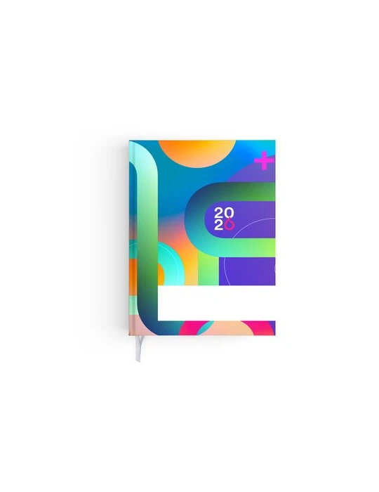 AGENDA EMBOITE ACTUEL 2026 - MINI 90 x 165 mm - SANS MARQUAGE