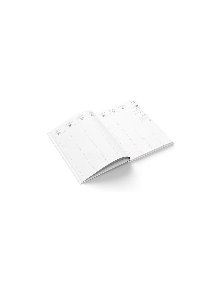 AGENDA EMBOITE ACTUEL 2026 - MINI 90 x 165 mm - SANS MARQUAGE