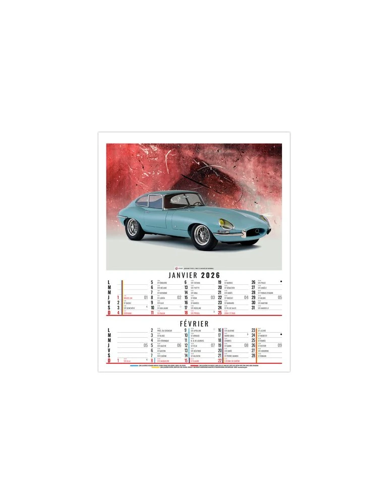 GILLES 2026 - 6 FEUILLETS - BLOC SEUL SANS MARQUAGE