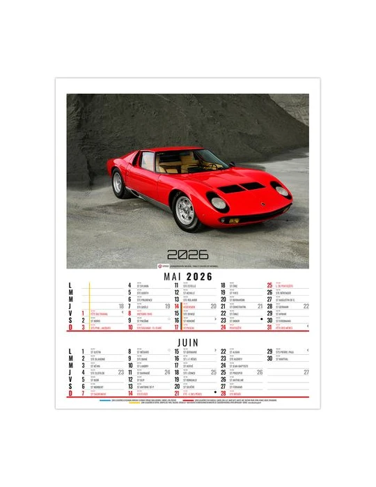 GILLES 2026 - 6 FEUILLETS - BLOC SEUL SANS MARQUAGE